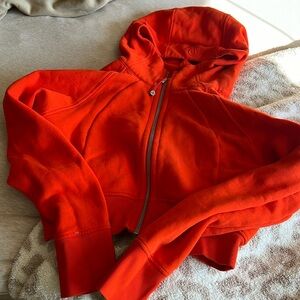 Lululemon cropped scuba hoodie